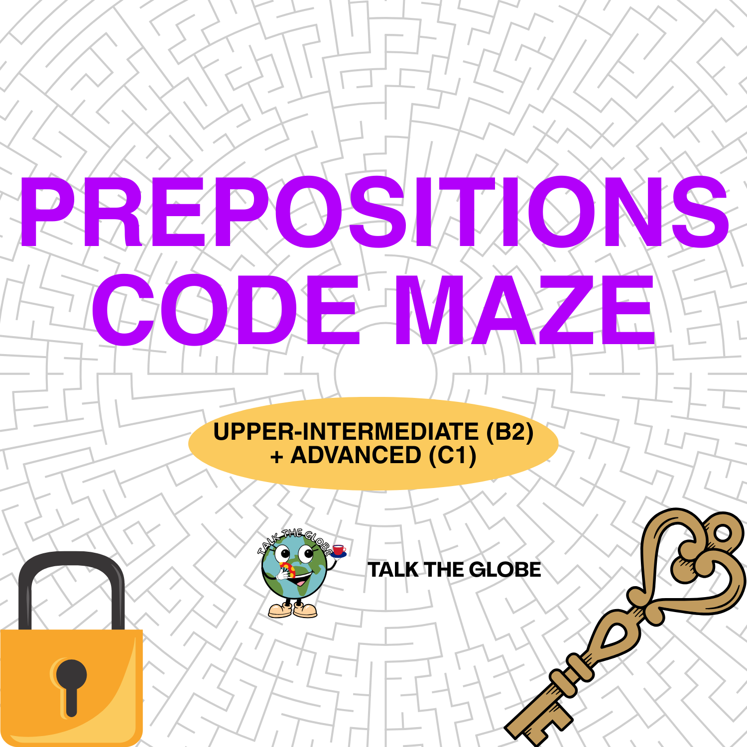 PREPOSITIONS CODE MAZE – B2 + C1 PACK