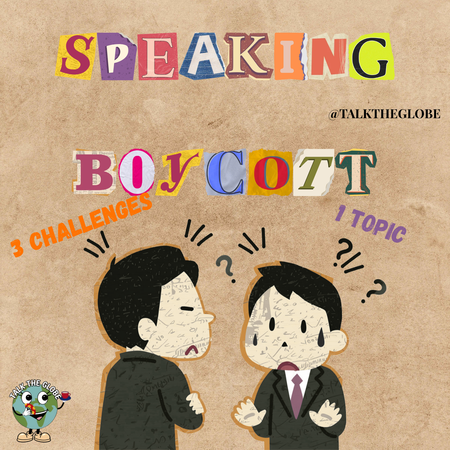 SPEAKING BOYCOTT - FUN ACTIVITY