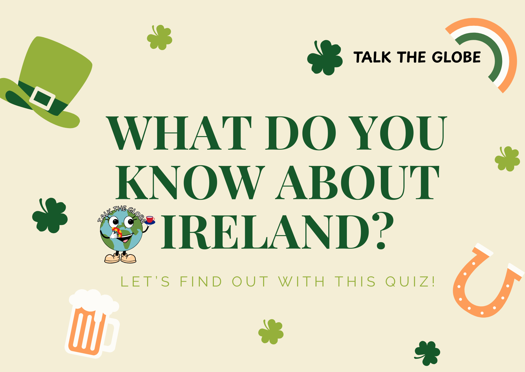 IRELAND QUIZ - ST. PATRICK'S DAY image 1