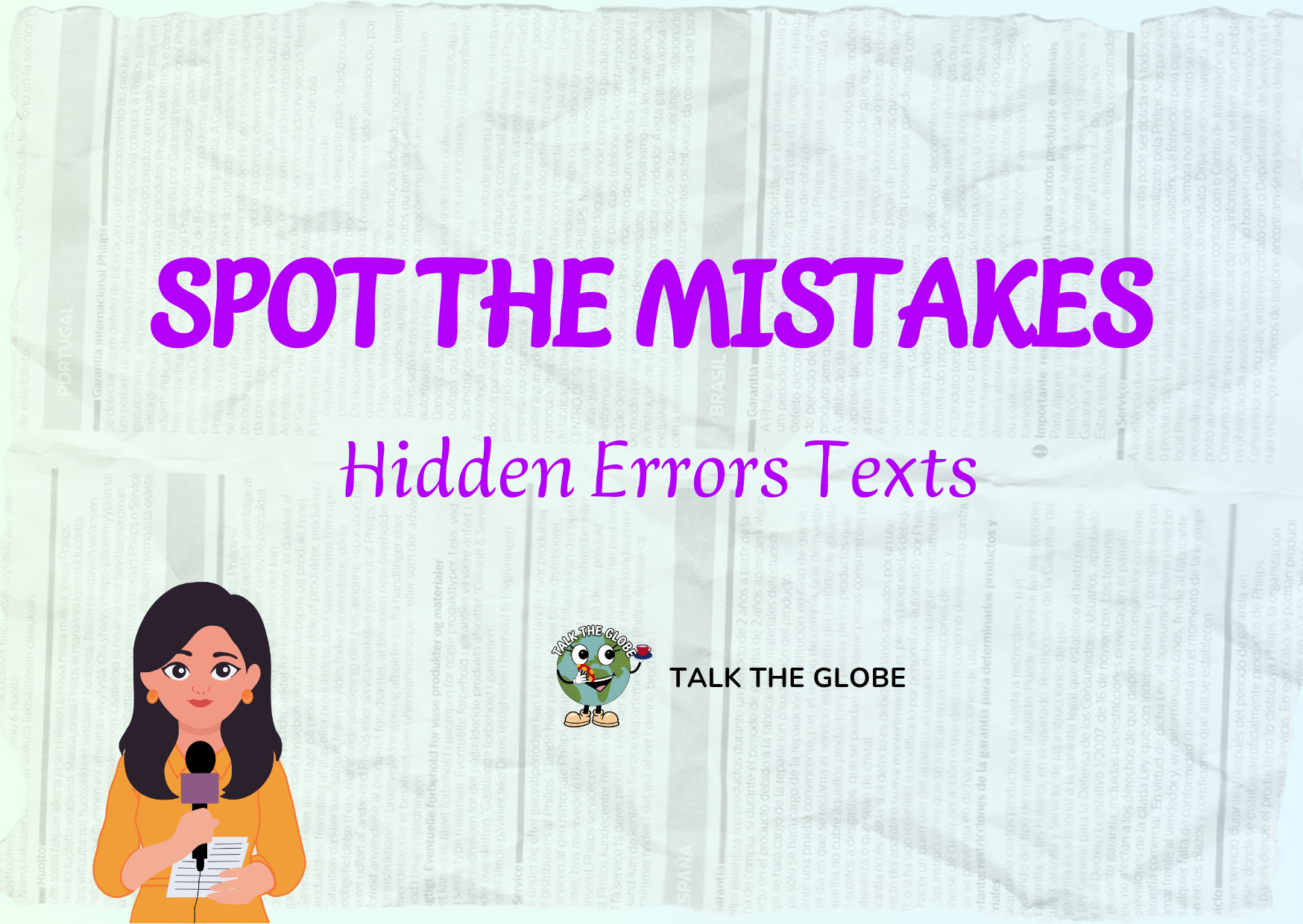 REAL ENGLISH NEWS – ERROR CORRECTION image 1