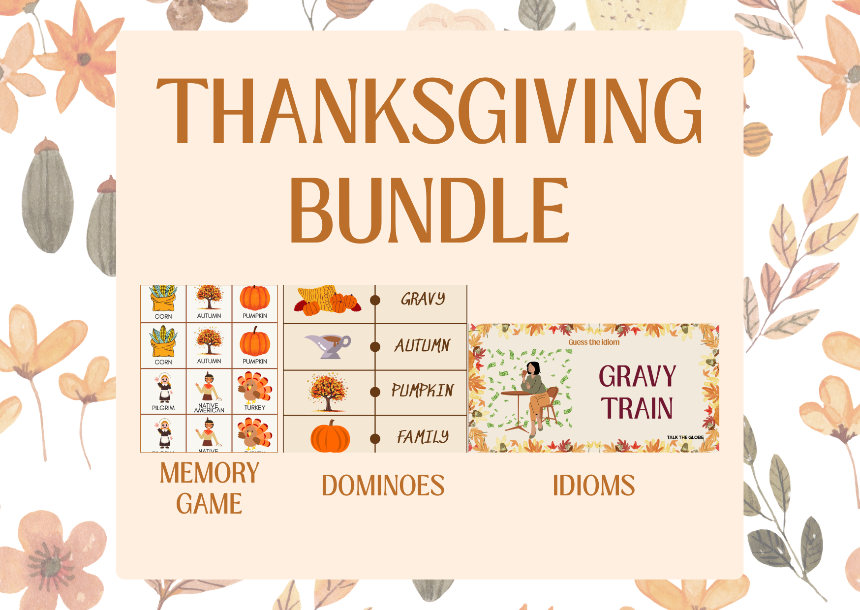 THANKSGIVING BUNDLE image 1
